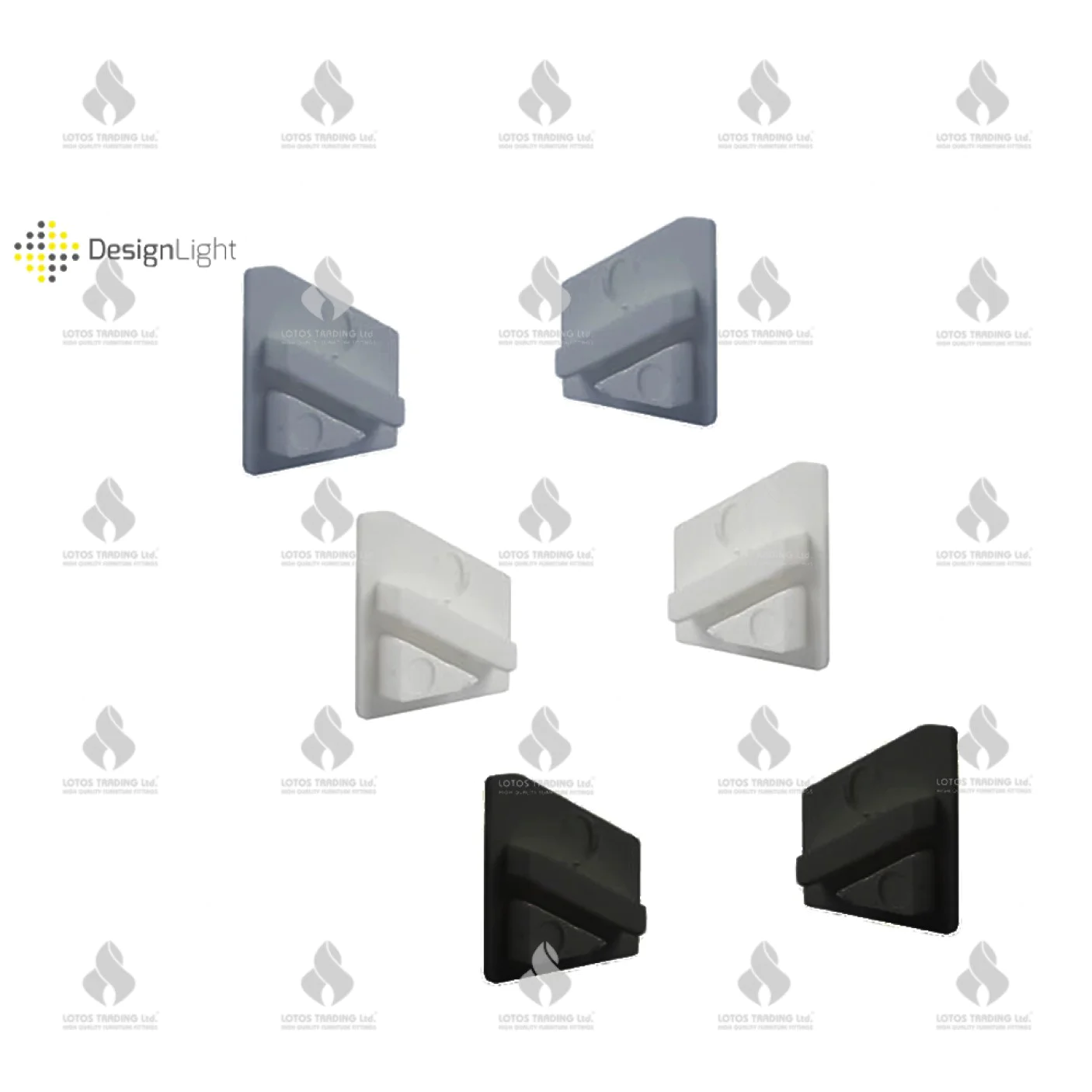 31.255 Тапа за Алуминиев профил за LED лента с наклон