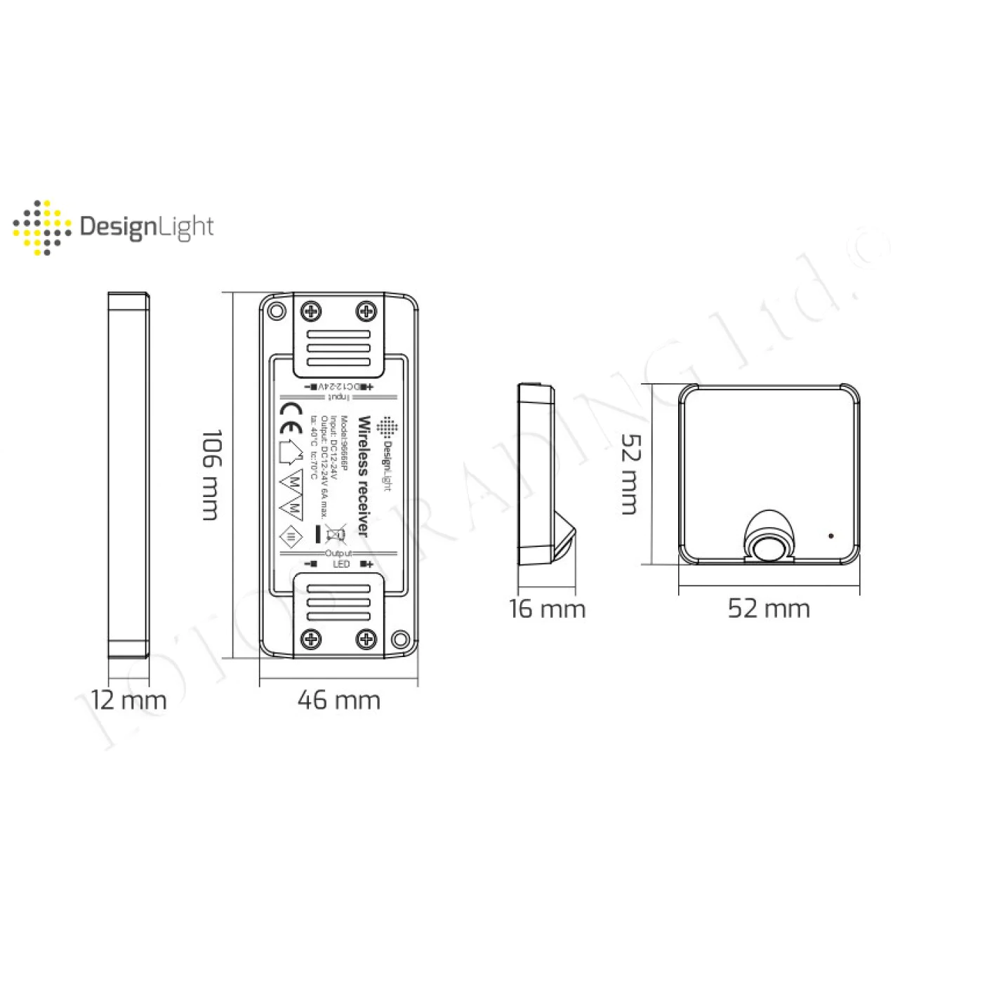 31.459.11 Безжичен PIR комплект DELI за гардероби