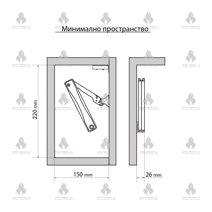 07.100 НОЖИЦА С ПЛАВНО ПРИБИРАНЕ