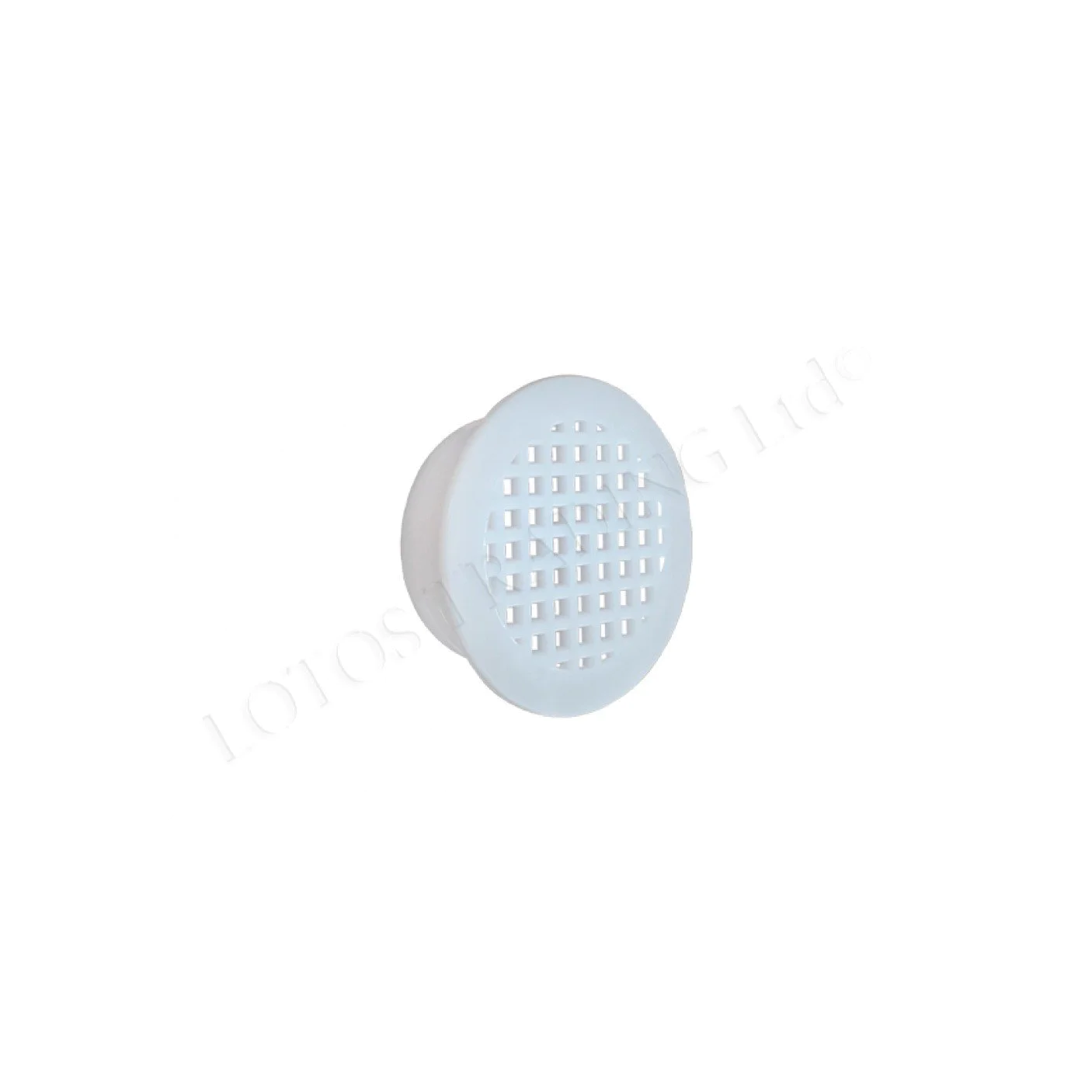 30.260.01 Пластмасова решетка Ф34mm бяло